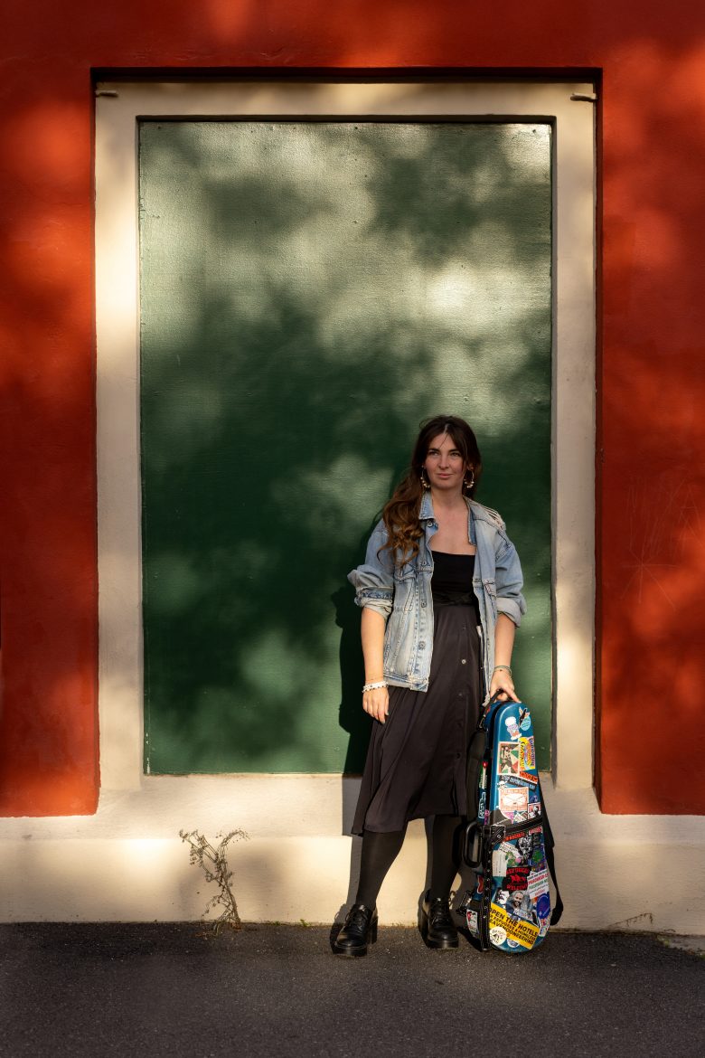 Inger Hannisdal på radiOrakel og Lines Lune Landing foto: Nabeeh Samann