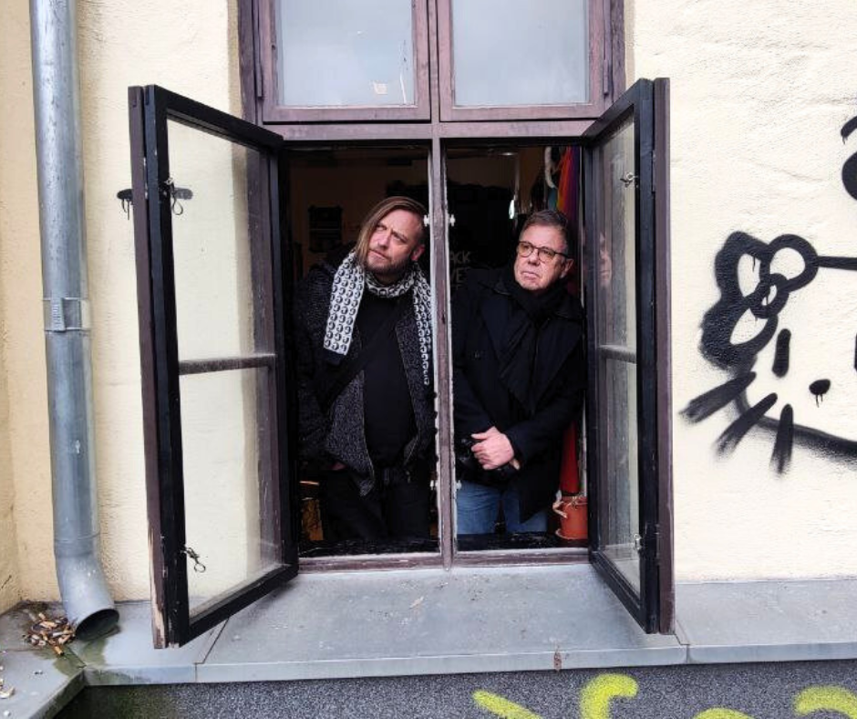 photo for editorial use music band Funhouse from oslo at radiOrakel